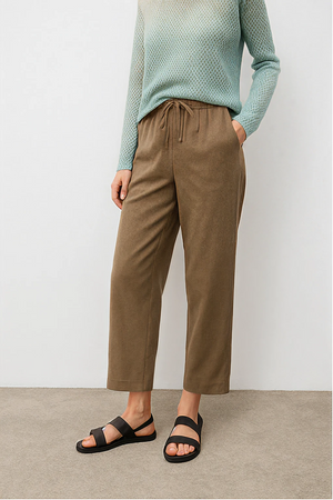 Linen Baggy Pants