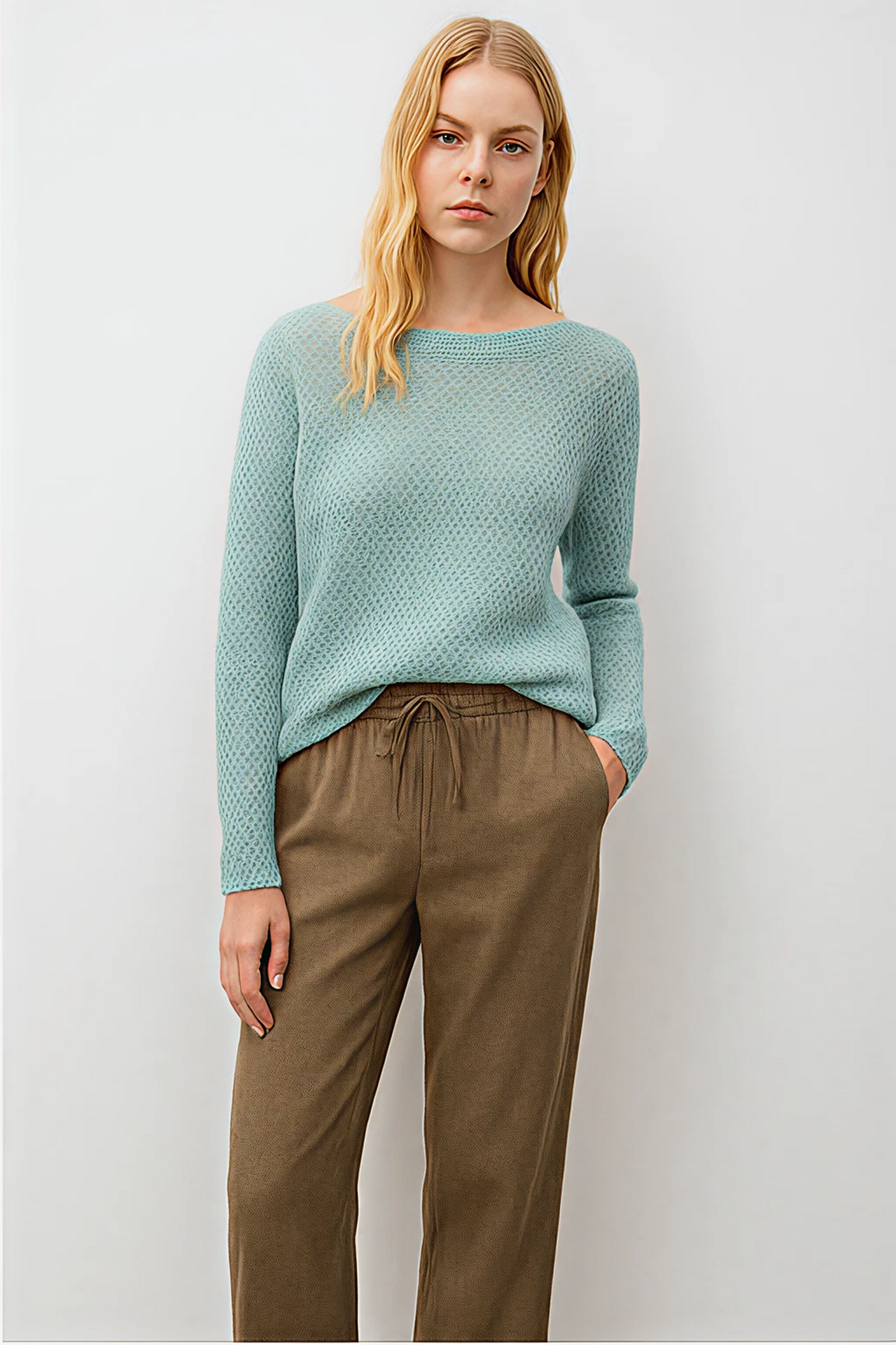 Linen Baggy Pants