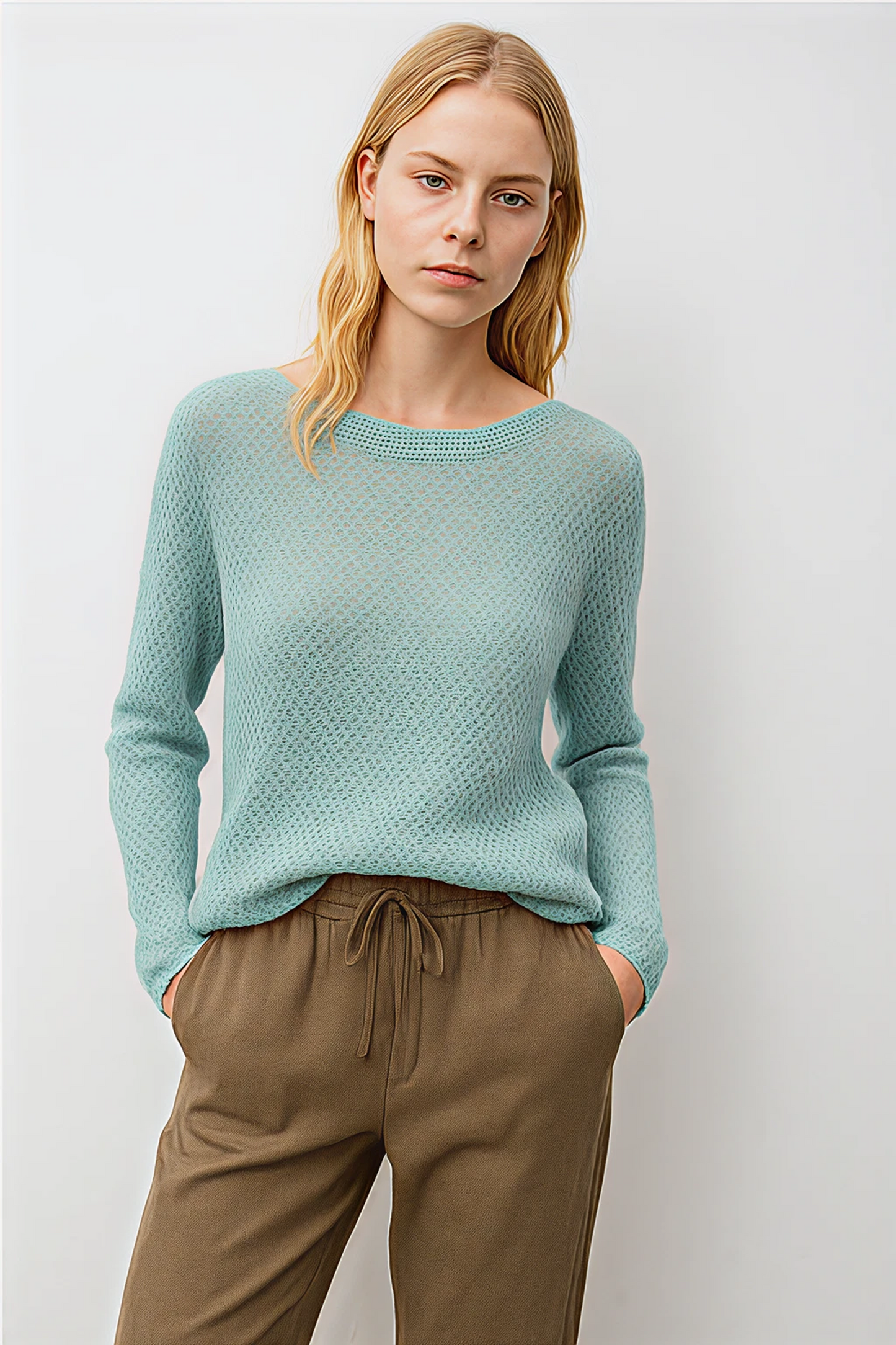 Linen Baggy Pants