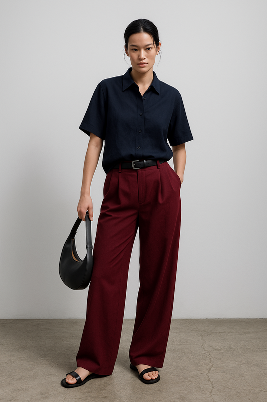 Short-Sleeve Cotton Shirt (Copia)