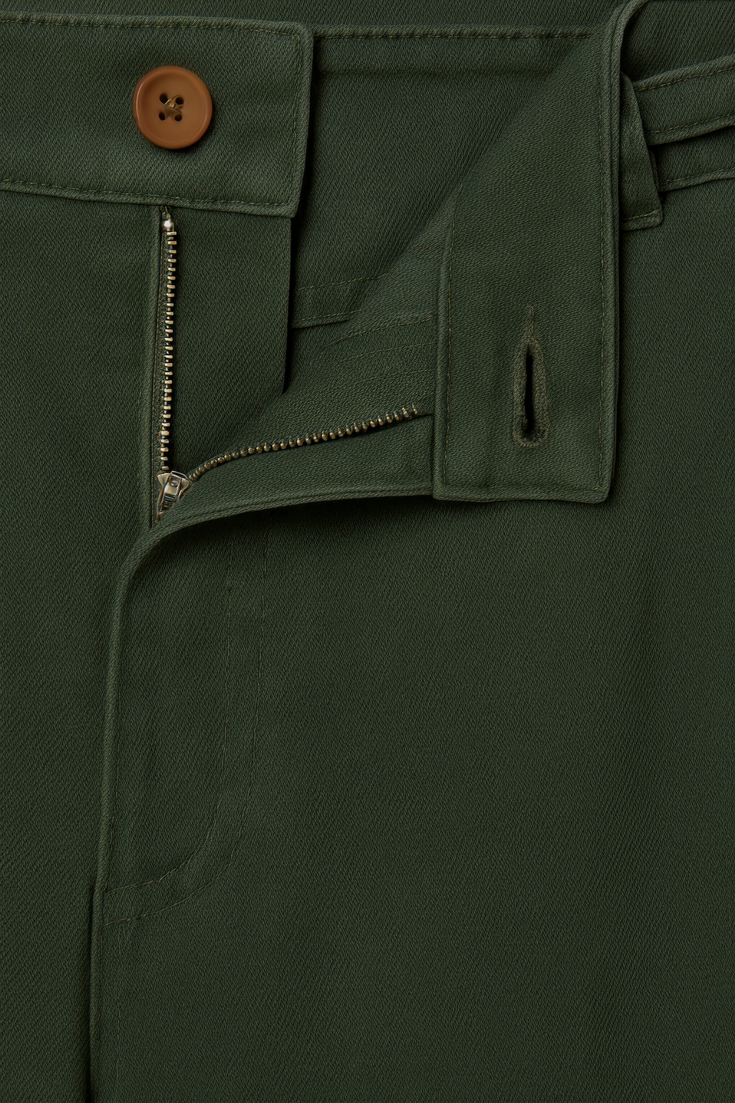 Wide-Leg Cotton Trousers