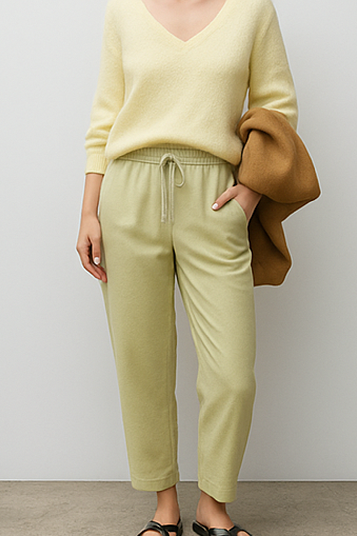 Linen Baggy Pants