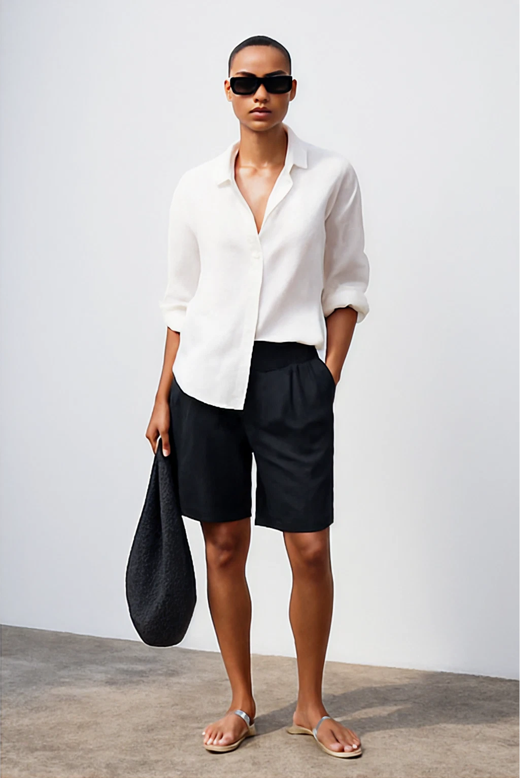 White Cotton Blouse
