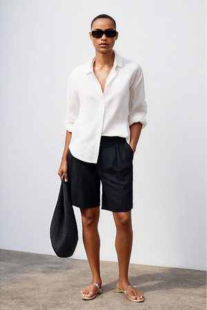 White Cotton Blouse